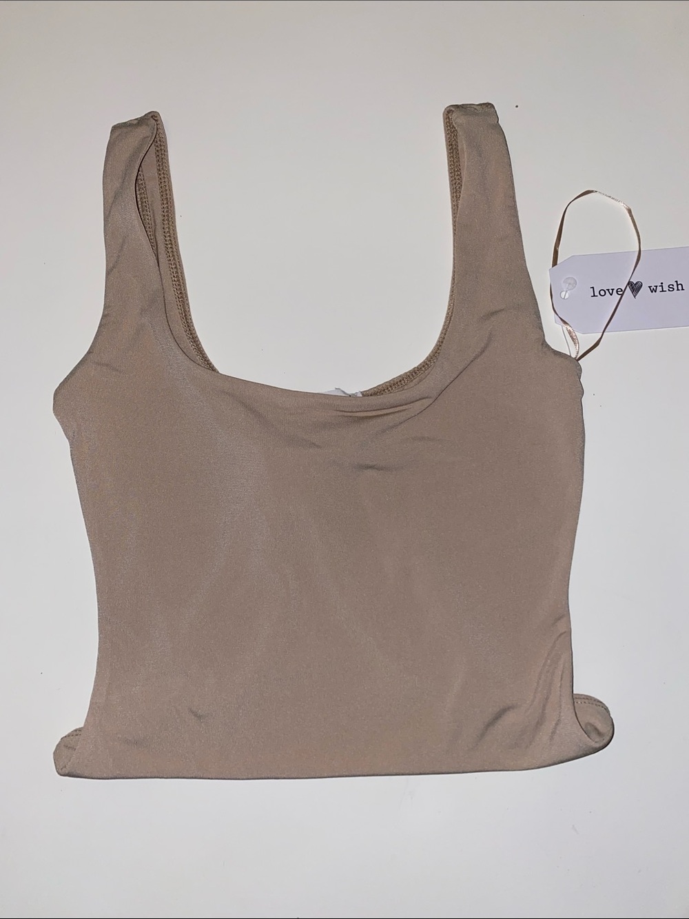Love Wish Snap Closure Bodysuit Small